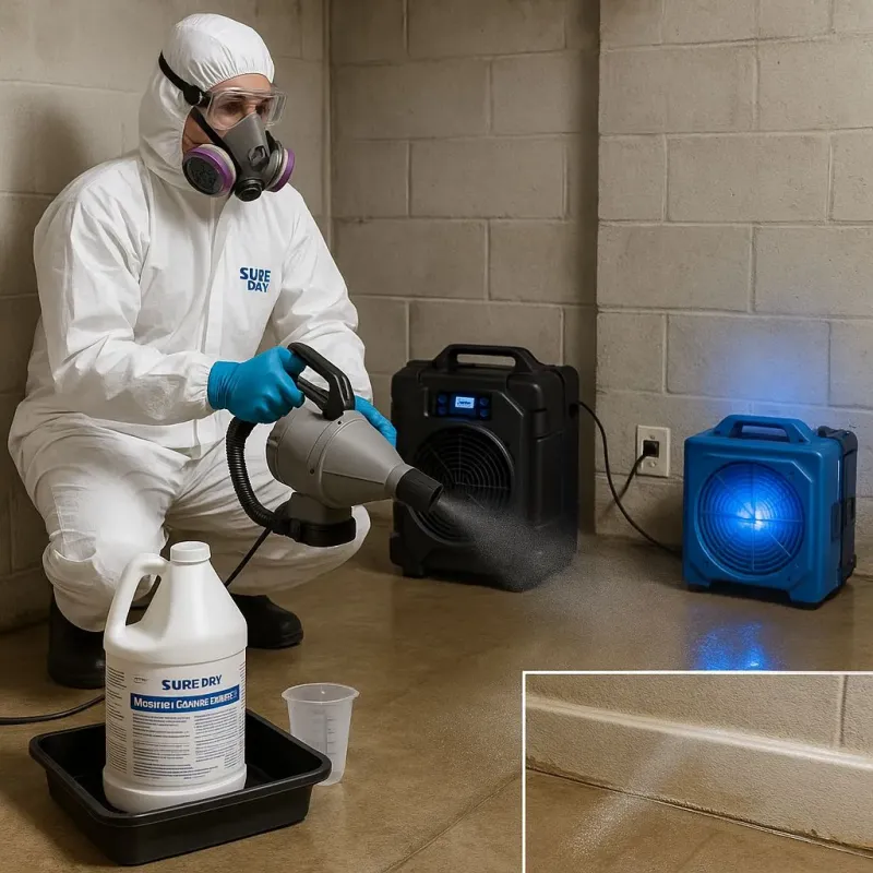Sanitization and Odor Removal process in Yorkshire, NY